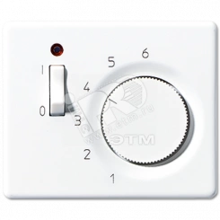 Крышка для регуляторов температуры и воздуха помещений TR 231 U и TR 241U белая Крышка для регуляторов температуры и воздуха помещений TR 231 U и TR 241U белая