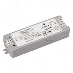 Диммер SMART-D1-DIM (12-36V, 0/1-10V) (ARL, IP20 Пластик, 5 лет)