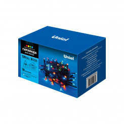 Гирлянда светодиодная с контроллером 10м 120 светодиодов Разноцветный свет Провод черный ULD-S1000-120/DBA MULTI IP67
