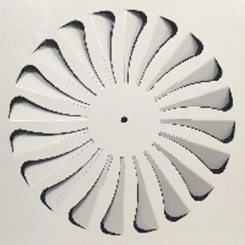 Корпус HEPA фильтра, потолочный в гигиеническом исполнении 610х610х150 мм, H150-652х652, верхнее подключение D250 Корпус HEPA фильтра, потолочный в гигиеническом исполнении 610х610х150 мм, H150-652х652, верхнее подключение D250