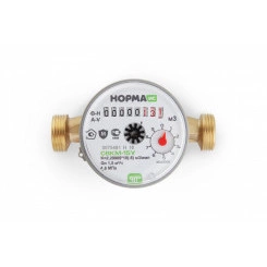 Водосчетчик универсальный 1/2' 80 мм без комплектаприсоединения с ОК СВКМ-15У Водосчетчик универсальный 1/2' 80 мм без комплектаприсоединения с ОК СВКМ-15У