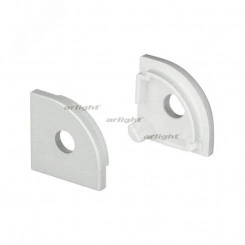 Заглушка SL-KANT-H16 ROUND с отверстием (ARL, Пластик)