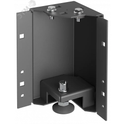 Уголок цоколя h=200мм регул. черная ITK by ZPAS (4шт/компл)