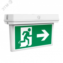 Световой указатель ''ВАРТОН'' Twofold серии Basic 3.5Вт IP65 3ч Световой указатель ''ВАРТОН'' Twofold серии Basic 3.5Вт IP65 3ч