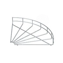 Секция угловая 90град. 55x300 горячий цинк