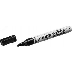 Маркер-краска Профессионал МП-400 черный 2-4 мм круглый наконечник