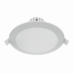 Светильник светодиодный встраиваемый ДВО-11Вт 880 Лм 2700K круг белый 120х120х63 монтажный d100 мм LED Gauss Светильник светодиодный встраиваемый ДВО-11Вт 880 Лм 2700K круг белый 120х120х63 монтажный d100 мм LED Gauss