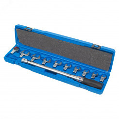 Динамометрический ключ серии FIT, 1/2' с набором насадок 13-30 мм, 40-200 Нм, кейс
