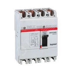 Выключатель автоматический в литом корпус фиксированный 225А четырехполюсный, 18кА Выключатель автоматический в литом корпус фиксированный 225А четырехполюсный, 18кА