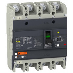 Выключатель автоматический дифференциальный АВДТ 25 KA/415 В 4П/3Т 160 A