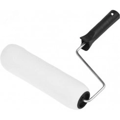 Валик малярный ''ПОРОЛОН'', 90 мм, d=44 мм, ручка d=6 мм, Стандарт Валик малярный ''ПОРОЛОН'', 90 мм, d=44 мм, ручка d=6 мм, Стандарт