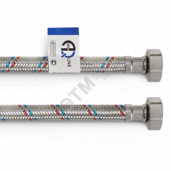 Подводка гибкая для воды 1/2' ВВ 400см латунь