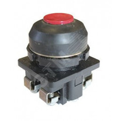 Выключатель кнопочный ВК30-10-22110-54 У2 красный 2з+2р цилиндр IP54 10А 660В