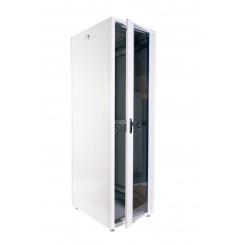 Шкаф телеком напольный ЭКОНОМ 42U (800 х 800) дверь стекло дверь металл