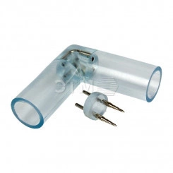 Муфта L профессиональная - коннектор для дюралайта LED 2W ?13мм Муфта L профессиональная - коннектор для дюралайта LED 2W ?13мм