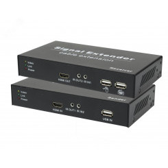 Комплект для передачи HDMI, USB и ИК (CAT5e/6) до 150м TA-HiKM+RA-HiKM