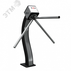 Турникет-трипод напольный электромеханический Cube C-01 с планками антипаника, пульт управления в комплекте Турникет-трипод напольный электромеханический Cube C-01 с планками антипаника, пульт управления в комплекте