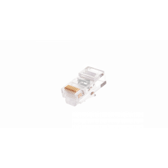 Коннектор RJ45/8P8C, Кат.5е, 6мкд, универсальный, неэкраннированный, 100шт