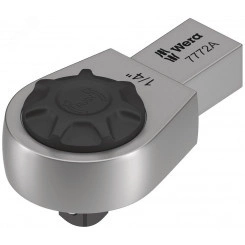 Насадка-трещотка 7772 A с реверсом 1/4 DR под посадочное гнездо 9x12 мм для динамометрических ключей Click-Torque серий X и XP Насадка-трещотка 7772 A с реверсом 1/4 DR под посадочное гнездо 9x12 мм для динамометрических ключей Click-Torque серий X и XP