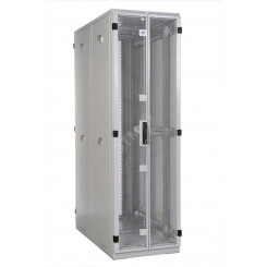 Шкаф серверный напольный 45U (600х1200) дверь перфорированная задние двойные перфорированные