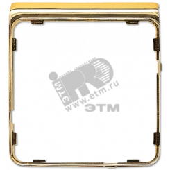 Рамка внешняя цветная полированное золото Рамка внешняя цветная полированное золото