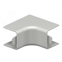 Крышка внутреннего угла кабельного канала WDK 20x20 мм (ПВХ, серый) Крышка внутреннего угла кабельного канала WDK 20x20 мм (ПВХ, серый)