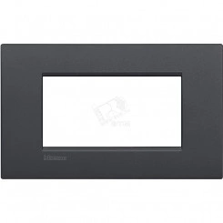 LL AIR Рамка 4 поста Антрацит LL AIR Рамка 4 поста Антрацит