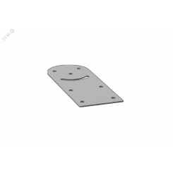 Соединитель шарнирный ST/LT H=80мм S=1,5мм гор.оцинк. (без метизов)