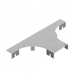 Крышка к ответвителю горизонтальному к лотку ПЛК 150, толщ. 1,2 мм, Сендзимир цинк Крышка к ответвителю горизонтальному к лотку ПЛК 150, толщ. 1,2 мм, Сендзимир цинк