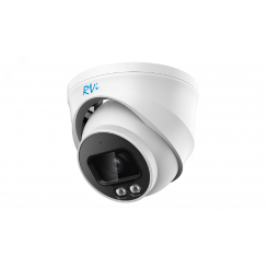 Видеокамера IP 2МП купольная c LED-подсветкой до 30м (2.8мм)
