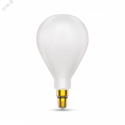 Лампа светодиодная LED 10 Вт 890 Лм 4100К белая Е27 А160 диммируемая milky Filament Gauss Лампа светодиодная LED 10 Вт 890 Лм 4100К белая Е27 А160 диммируемая milky Filament Gauss