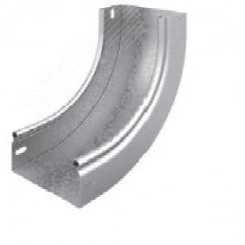 Угол внутренний плавный 90 град. к лотку 200х80, толщ. 0,7 мм, Сендзимир цинк Угол внутренний плавный 90 град. к лотку 200х80, толщ. 0,7 мм, Сендзимир цинк
