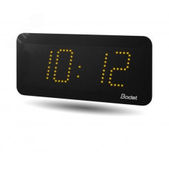 Часы цифровые STYLE II 7 (часы/минуты), высота цифр 7 см, желтый цвет, NTP, PoE