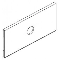 Пластина распределения поперечной нагрузки для лотка 100мм оцинк.