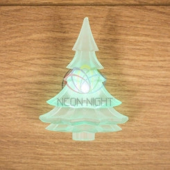 Елочка RGB домашняя на присоске 10*7*3 см Елочка RGB домашняя на присоске 10*7*3 см