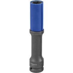 Головка торцевая ударная тонкостенная глубокая для колесных дисков 17 мм Головка торцевая ударная тонкостенная глубокая для колесных дисков 17 мм