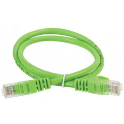 Патч-корд (коммутационный шнур) ITK категория 5Е UTP 1м зеленый