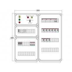 Щит управления электрообогревом DEVIbox HS 9x3400 D316 (в комплекте с терморегулятором и датчиком температуры) Щит управления электрообогревом DEVIbox HS 9x3400 D316 (в комплекте с терморегулятором и датчиком температуры)