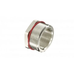 Взрывозащищенный Ex d e переходник. Тип А. ''наруж.резьб'' М25х1,5 - ''внутр.резьб'' M20х1,5. Нержавеющая сталь AISI316L. IP66/67/68