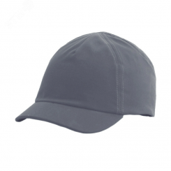 Каскетка защитная RZ ВИЗИОН CAP темно-серая (защитная, легкая, укороченный козырек, удобная посадка, улучшенная вентиляция, от -10°C до + 50°C)