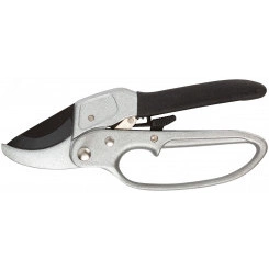 Секатор, храповый механизм, режущие кромки встык с наковальней, тефлоновое покрытие лезвий, алю''мини''евый корпус 200 мм Секатор, храповый механизм, режущие кромки встык с наковальней, тефлоновое покрытие лезвий, алю''мини''евый корпус 200 мм