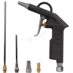 Пистолет продувочный с набором насадок Пистолет продувочный с набором насадок