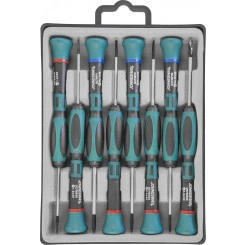 Набор отверток для точной механики, 50 мм, 8 предметов