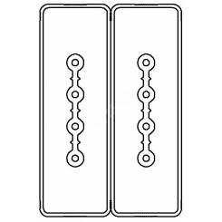 Секция прямая шинопровод 2+2 точек отвода L=3000мм Cu 4P+4P25A