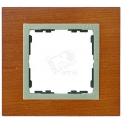 Рамка на 4 поста, S82N, дуб - шампань (дерево)