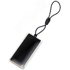 Брелок EM, IL-74E, ПВХ с эпоксидным слоем, резинкадля крепления