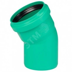 Отвод ливневой канализации 500х30 град.