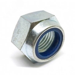 Гайка DIN985 М8 покрытие цинк 500 шт Гайка DIN985 М8 покрытие цинк 500 шт