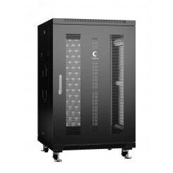 Шкаф монтажный телекоммуникационный 19дюймов напольный для распределительного и серверного оборудования 18U
