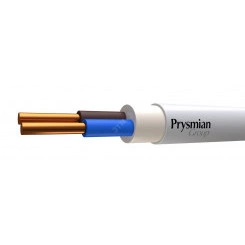 Кабель силовой NYM-O 2х1.5Серый барабан